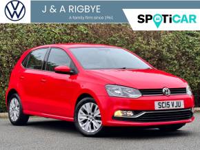 VOLKSWAGEN POLO 2015 (15) at J & A Rigbye Chorley