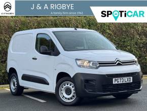 CITROEN BERLINGO 2024 (73) at J & A Rigbye Chorley