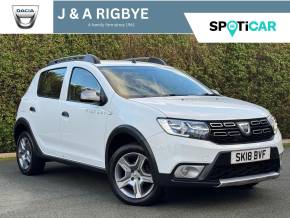 DACIA SANDERO STEPWAY 2018 (18) at J & A Rigbye Chorley