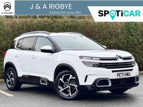 CITROEN C5 AIRCROSS 2022 (71) at J & A Rigbye Chorley