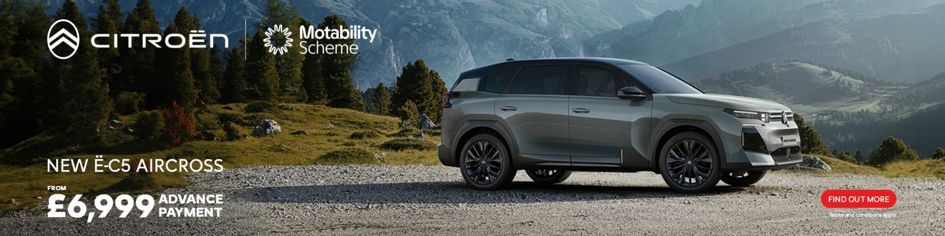 e-c5 aircross motab q2